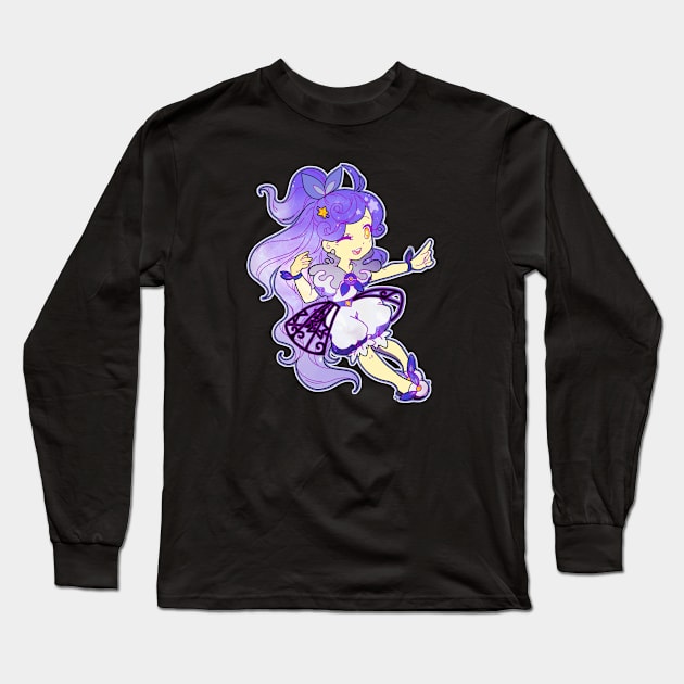 Magical Ghost Long Sleeve T-Shirt by MeikosArt